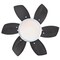 Westinghouse Quince 24" 6-Blade Chrome Indoor Ceiling Fan w/Dimmable LED Light 7236600 - alternate 8